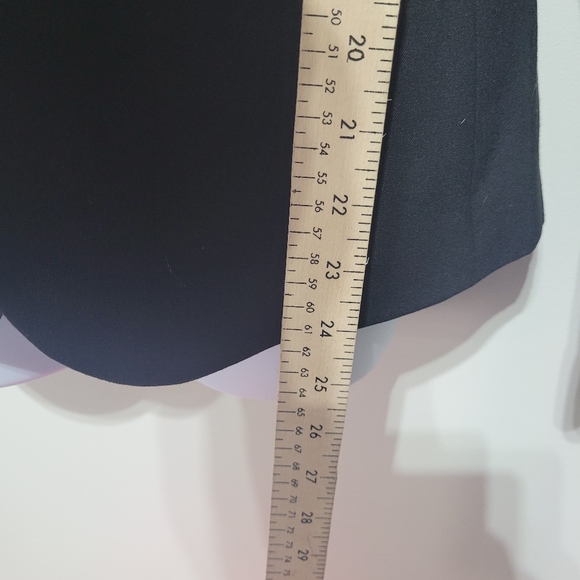 ASOS Black One Button Blazer Jacket Size 2 - Picture 5 of 8